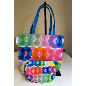 Kapitza x Clinique Large‎ Multi Shoulder Tote with Matching Cosmetic Bag